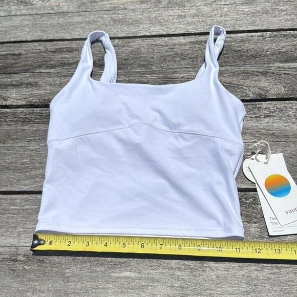 Vuori AllTheForm Support Tank white size XS‎ NWT - Picture 3 of 6